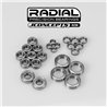 JConcepts - TLR 22X DC | 22X AC Radial NMB bearing set, 24pc