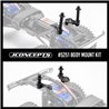 JConcepts - body mount kit, Fits - TRX-4M HighTrail