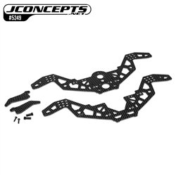 JConcepts - Mini LMT carbon fiber chassis set w/ wheelie bar