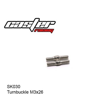 TURNBUCKLE M3*26 