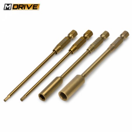 Power Tool Bits Set Insex 2+2.5 &amp, Mutter 5.5+7mm