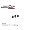 FRONT & REAR DIFF SCREW SPRING