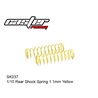 REAR SHOCK SPRING 1.1MM YELLOW