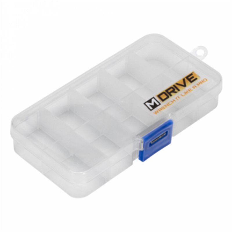 Skruv &amp, Mutter Låda 10-fack - 127x66x22mm