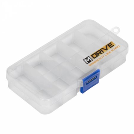 Skruv &amp, Mutter Låda 10-fack - 127x66x22mm