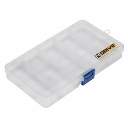 Skruv &amp, Mutter Låda 15-fack - 172x97x22mm