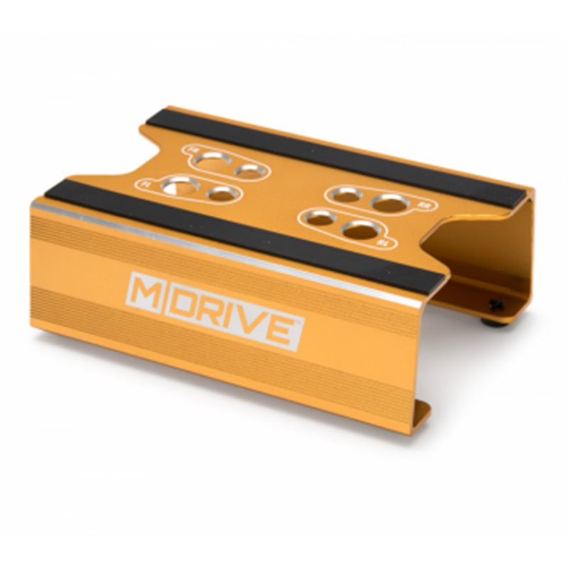 Bilställ Meckning Aluminium Gold - 165x106x60mm