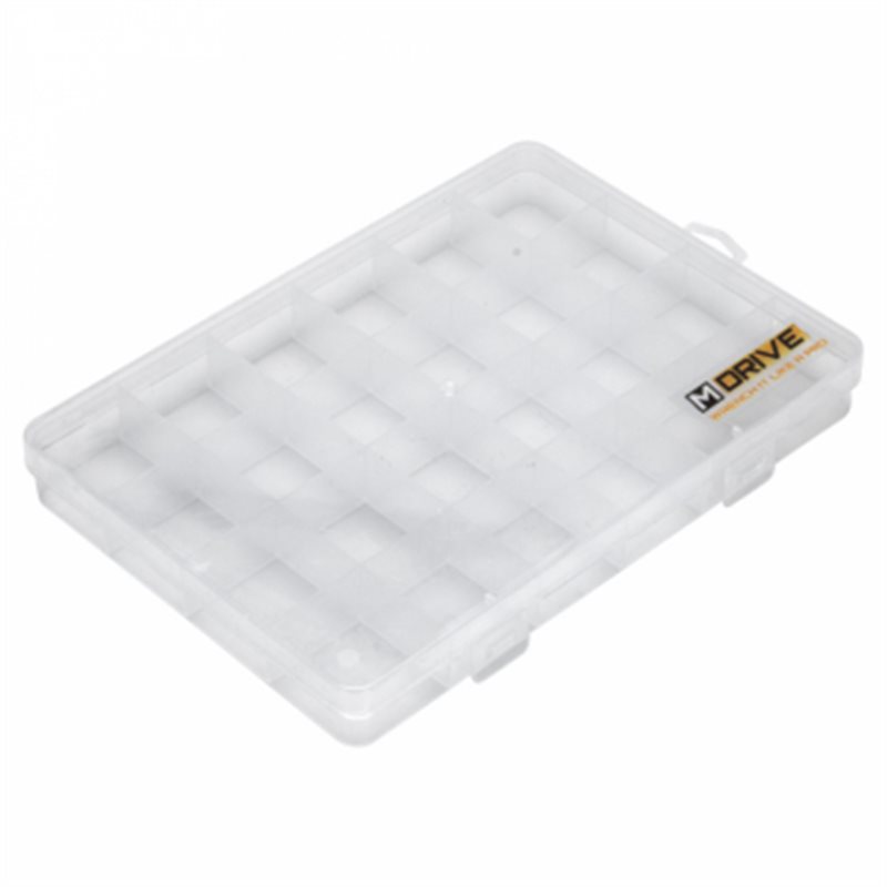 Skruv &amp, Mutter Låda 24-fack - 190x131x22mm