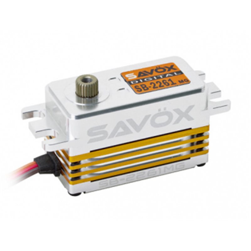 SB-2261MG Servo 10Kg 0,076s Alu Brushless Metalldrev Lågt*
