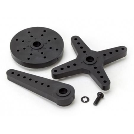 Servoarmar Set (3st) Plast med Skruv för 1/5 15T