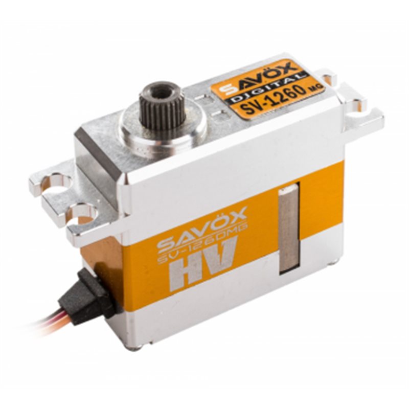 SV-1260MG Servo 12Kg 0,055s HV Alu Coreless Metalldrev Mini