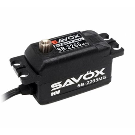 SB-2265MG Servo 13Kg 0,08s HV Brushless Metalldrev Lågt