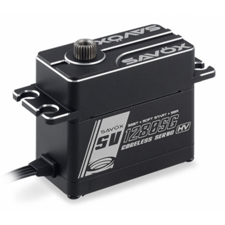 SV-1280SG Servo 50Kg 0.14s HV Alu Coreless Ståldrev