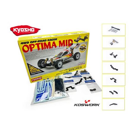Optima Mid 4WD 1:10 Koswork Edition by Kyosho Europe