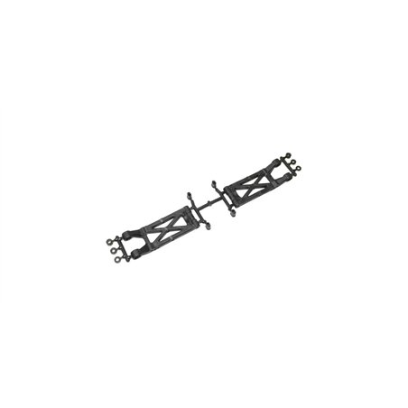 Kyosho RB7.5 / ZX7.5  Carbon Composite Rear Suspension Arm Set 