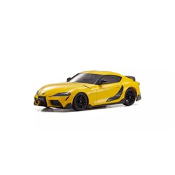 Kyosho Autoscale Mini-Z Toyota GR Supra TRD Aero Light Yellow (N-MM2)
