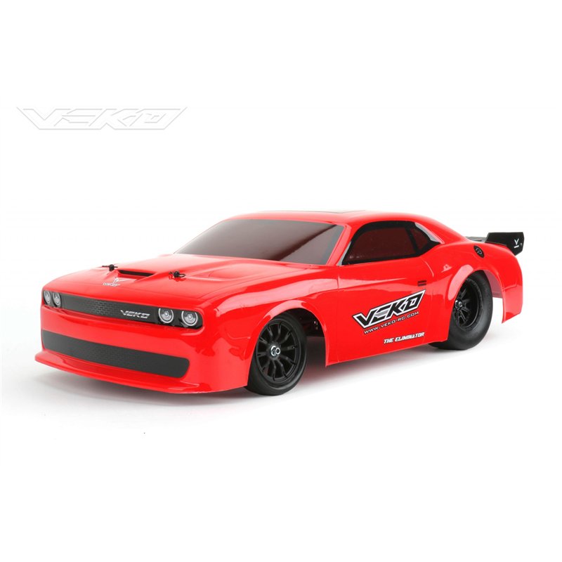 Veko Eliminator Charger 1:10 Drag Racing Carbon RTR