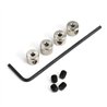 Collars 1/16" (1,6mm) 4st