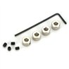 Dura-Collars 1/8"(4pcs)