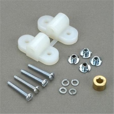 Nosställfäste nylon 5/32" 4 mm