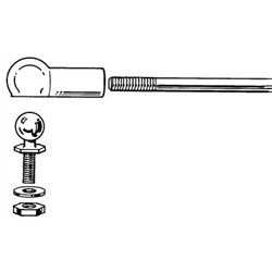 Kullink med 2-56 gänga (2mm)