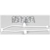 Body Klip retainers, White (2)