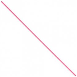 Antenna tubes neon pink 3.2 x 311 mm (24)