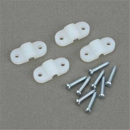 Nylonklammer Landställ 1/8" (3.2mm) tråd