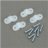 Nylonklammer Landställ 1/8" (3.2mm) tråd