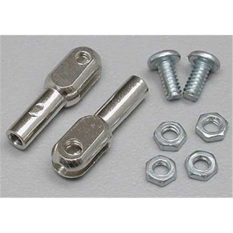 Metallända m. 4-40 gänga