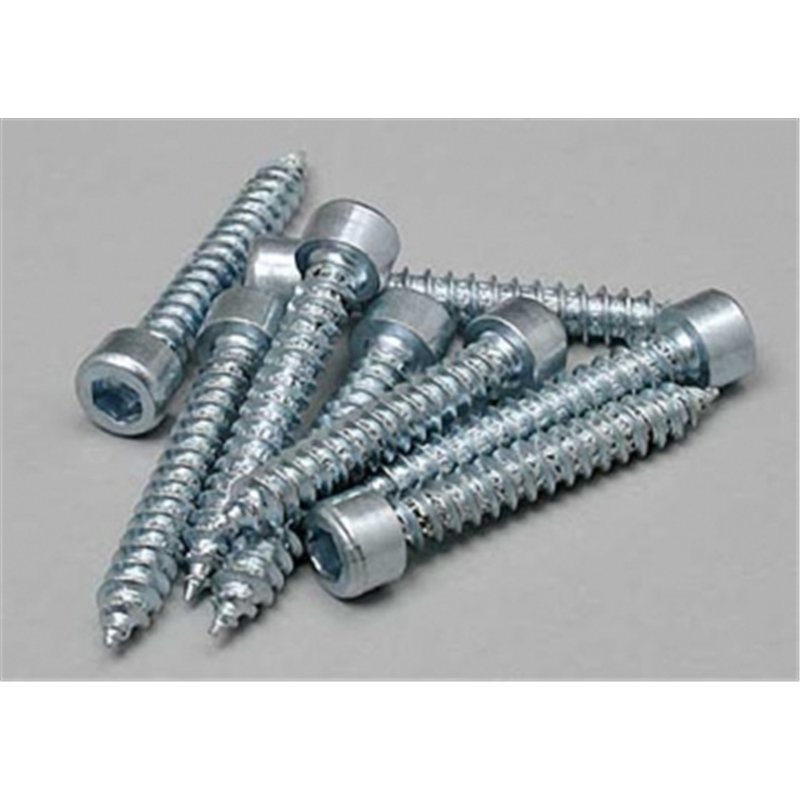 Socket Head Sheet Metal Screw No.4 x 3/4" (8)