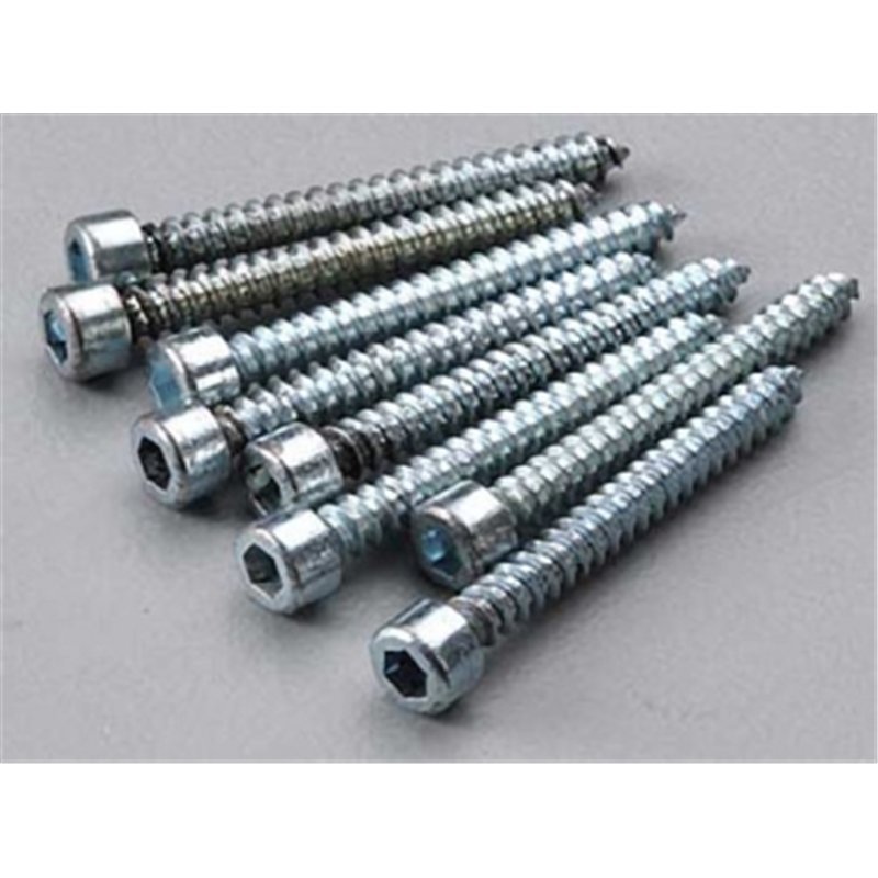 Socket Head Sheet Metal Screw No.4 x 1" (8)