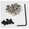 1/16 Dura-collars (12pcs)