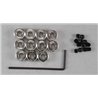 5/32 Dura-collars (12pcs)