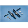 Dual 4-40 Swivel Ball Link for 2-56 rod (2)