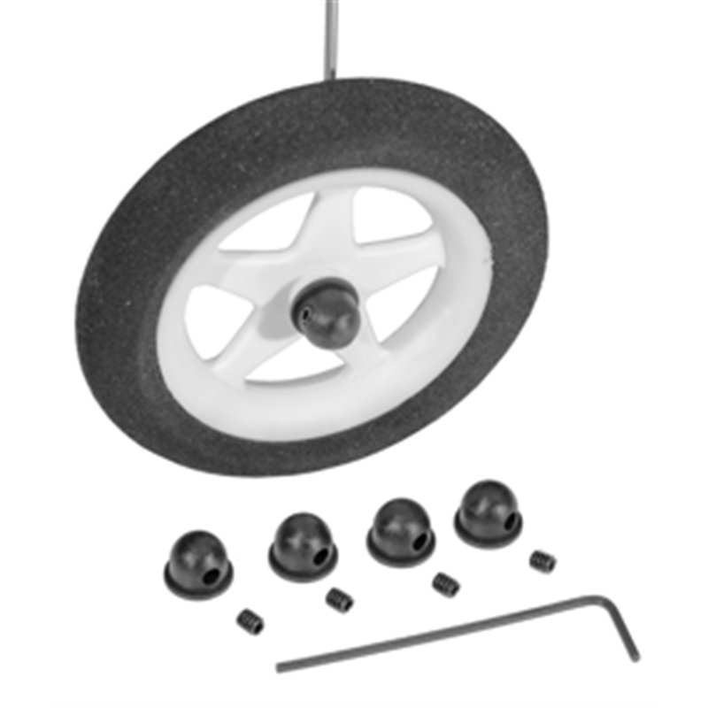 Micro Wheel collar 1/16 4pcs