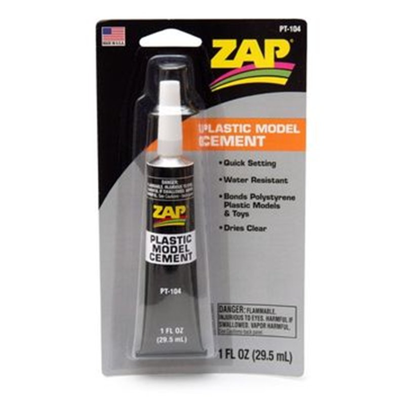 Plastic Model Cement 1oz/29.5ml ZAP