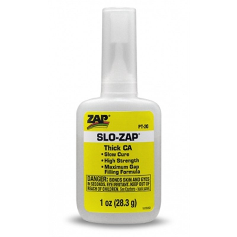 ZAP Slow CA- 28gr Yellow