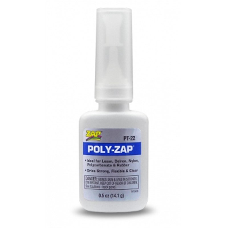 ZAP POLY Lexan & ABS etc 14gr