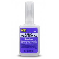 ZAP-O Oderless CA 20gr Foam-safe