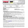 ZAP-Gel tub 0.1oz 3gr