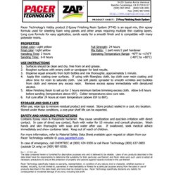 PT-40 Z-Poxy Finishing Resin 354ml