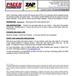 ZAP F-560 Canopy Glue 2oz/59ml