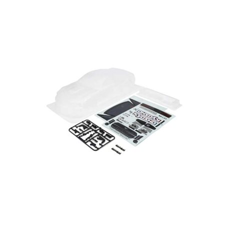 Body shell set 1:10 Fazer FZ02S Ford Mustang GT-R 2005 - Clear