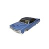 Body shell set 1:10 Fazer FZ02L Pontiac GTO 1967 - Tyrol Blue