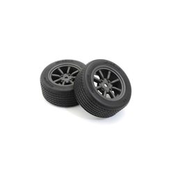 Pre-Glued TC Tyres FZ02 M8S Watanabe Wheel 1:10 Fazer 2.0 (2)