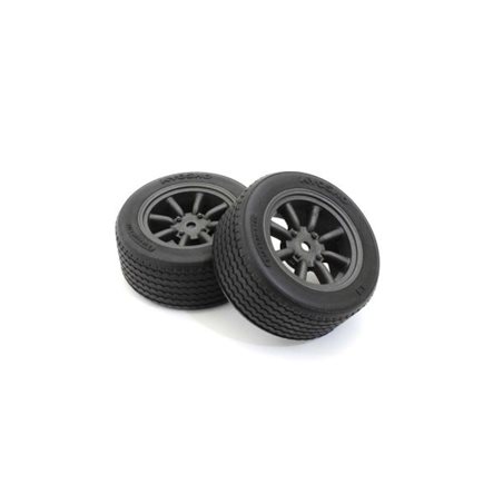 Pre-Glued TC Tyres FZ02 M8S Watanabe Wheel 1:10 Fazer 2.0 (2)