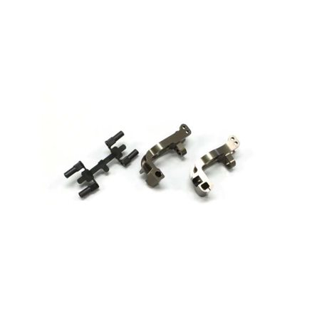 Front Hub Carrier Set Kyosho Inferno MP9-MP10 Aluminium - 16 Deg.