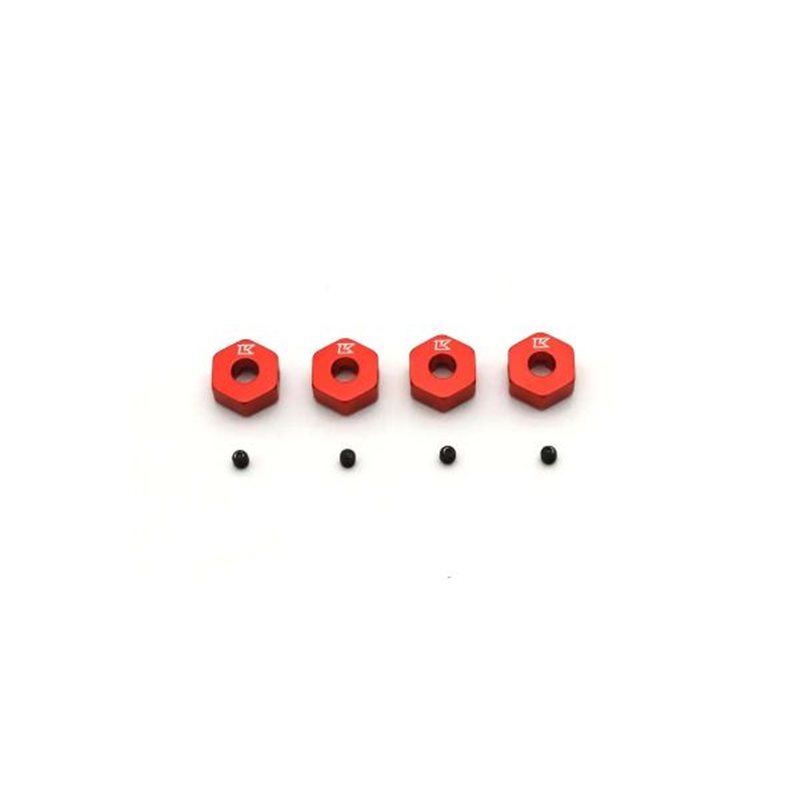 Wheel Hub Set HD Kyosho MadWagonKB10 (4) Alu 