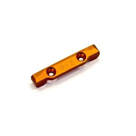 Alu Rear Suspension Holder Kyosho Mini-Z AWD DWS (Caster 0 - Toe 2)
